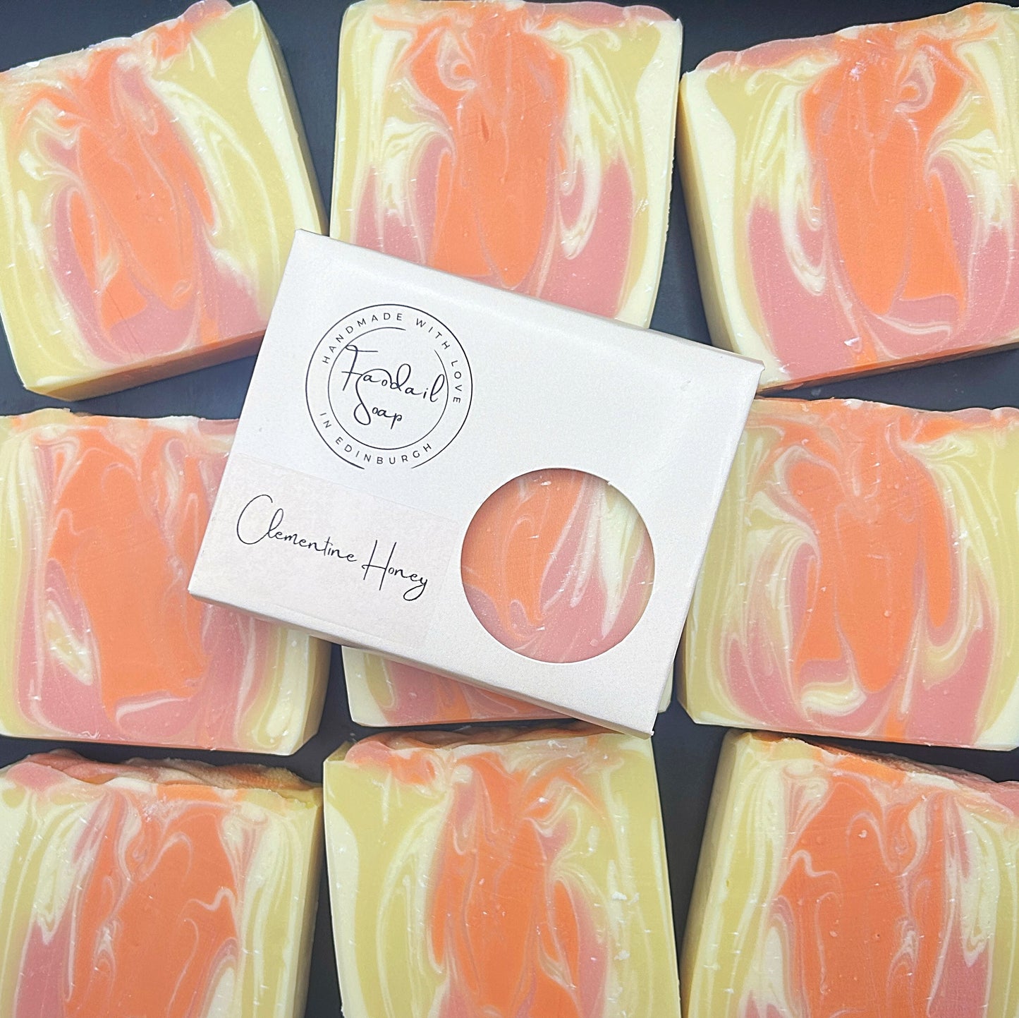 Clementine honey soap bar