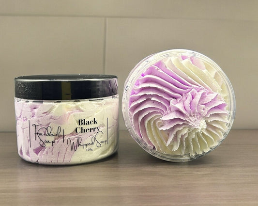 Black Cherry Whipped Soap