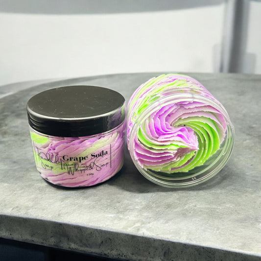 Grape Soda Whipped Soap