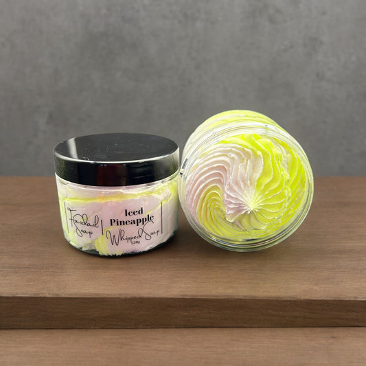 Whipped soap