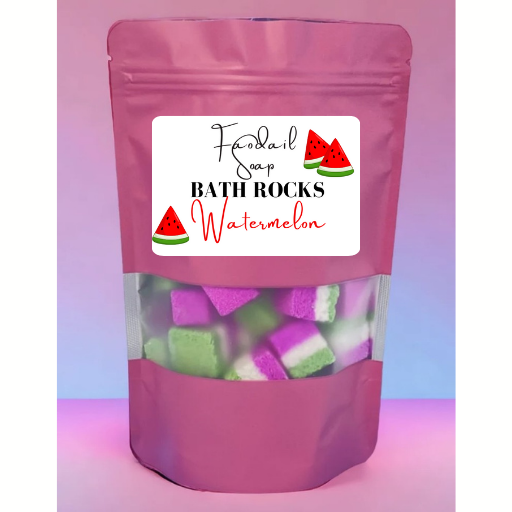 Watermelon Bath Rocks